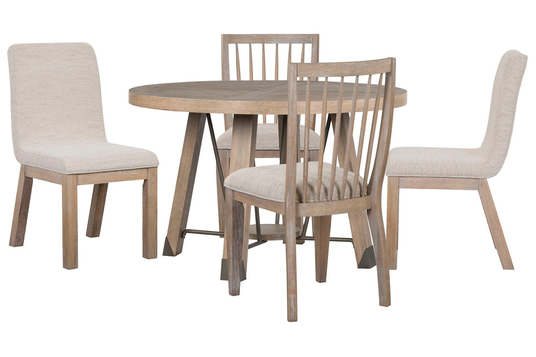 Ainsley - 48" Round Dining Table Set Magnussen Furniture