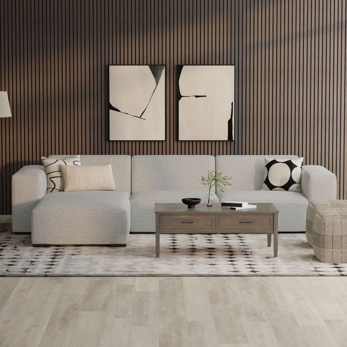 Rex - Handcrafted Sectional Sofa Simpli-Home