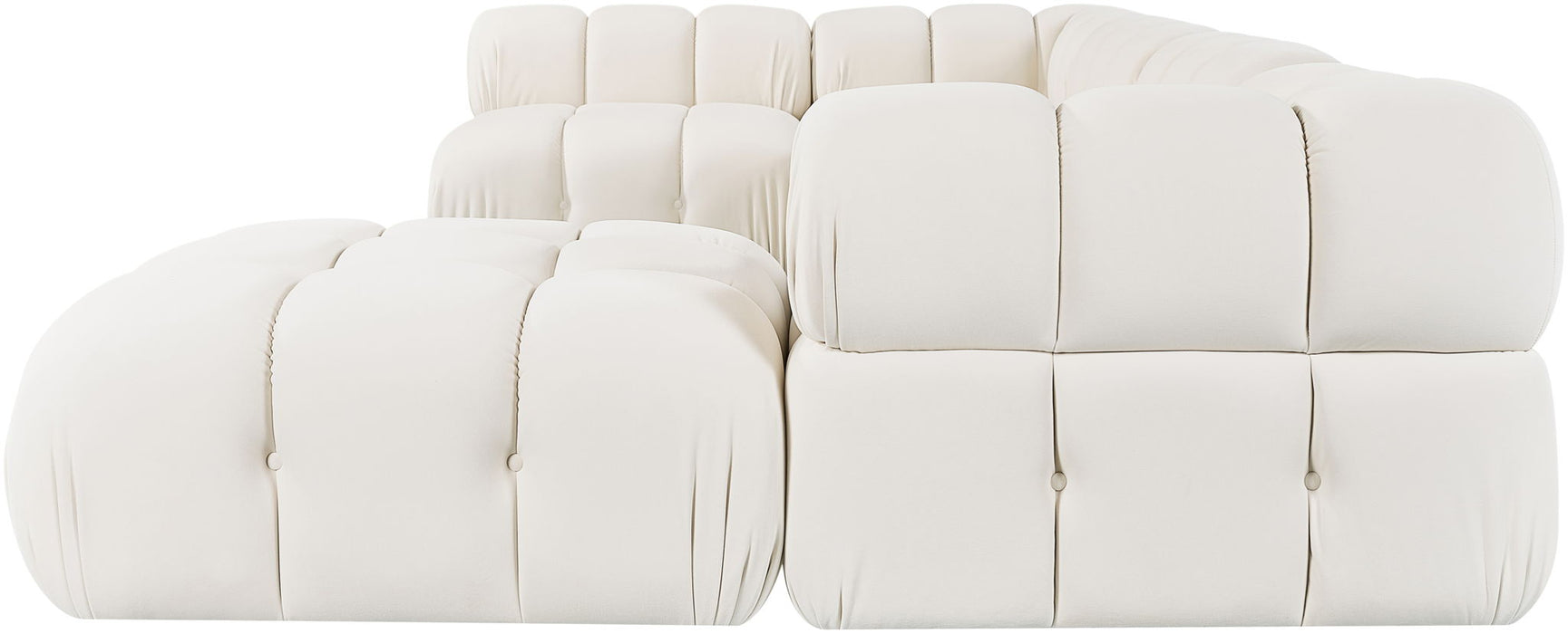 Orin - 6 Piece Modular Sectional (3 Modular Chairs, 2 Corner Chairs & Ottoman) Meridian Furniture
