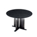 Round Dining Table With Cross Base, Modern Home Furniture Home Essentials