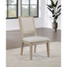 Verdugo - Cushioned Dining Chair (Set of 2) - White Washed Furniture Max