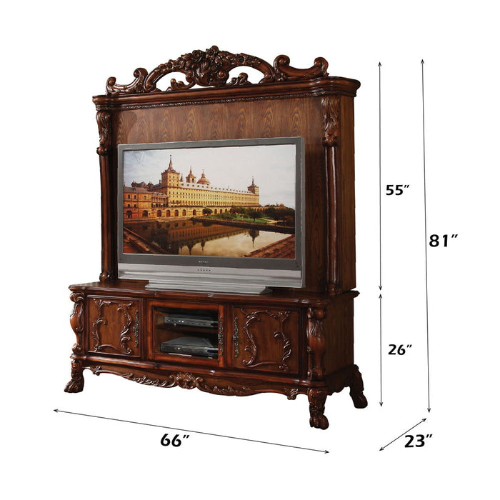 Dresden - 81" Entertainment Center - Cherry Oak ACME