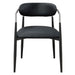 Jaramillo - Arm Chair (Set of 2) - Black Leatherette ACME