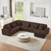 U - Sectional Sofa With Chaise Lounge, Oversized Living Room Couch Hearth and Haven