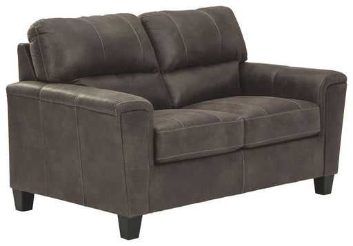 Navi - Loveseat - Smoke Signature Design by Ashley®