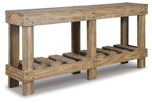 Susandeer - Console Sofa Table - Brown Signature Design by Ashley®