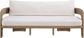 Sandbay - Olefin Water Resistant Fabric And Wicker Outdoor Patio Sofa Meridian Furniture