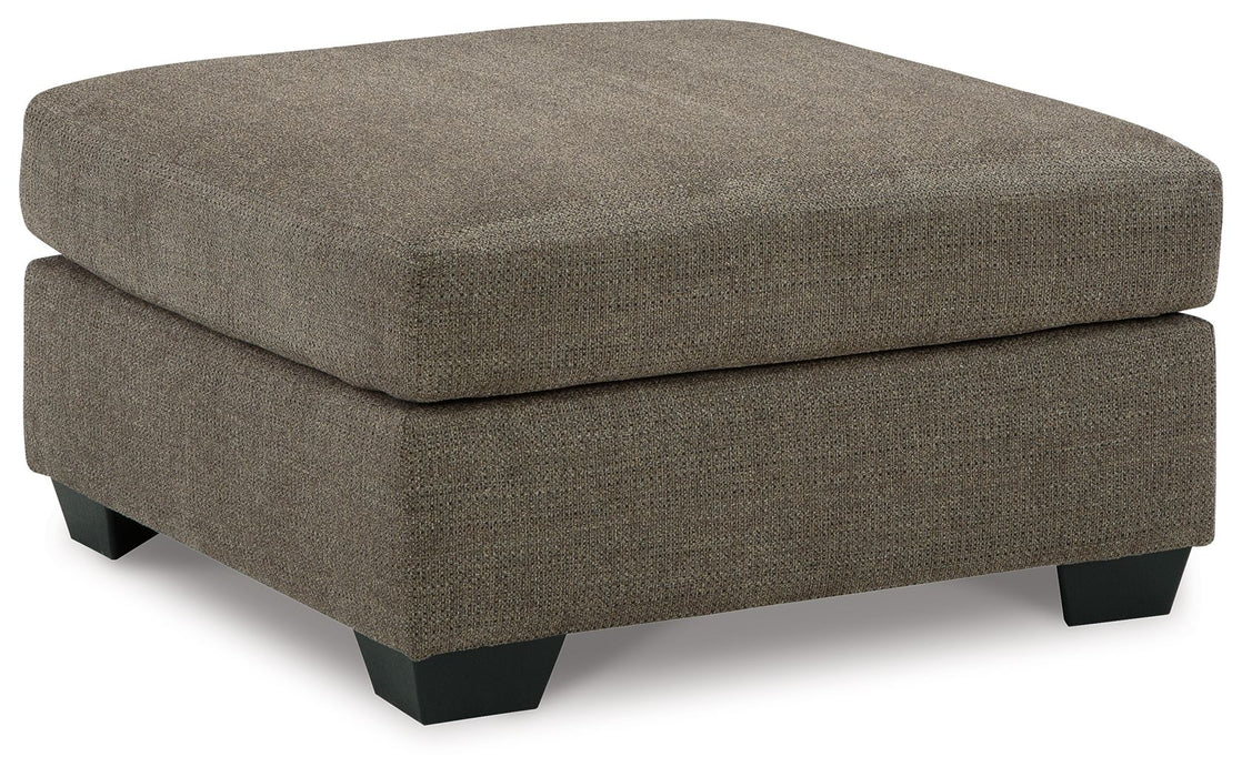 Mahoney - Oversized Accent Ottoman - Chocolate Signature Design by Ashley®