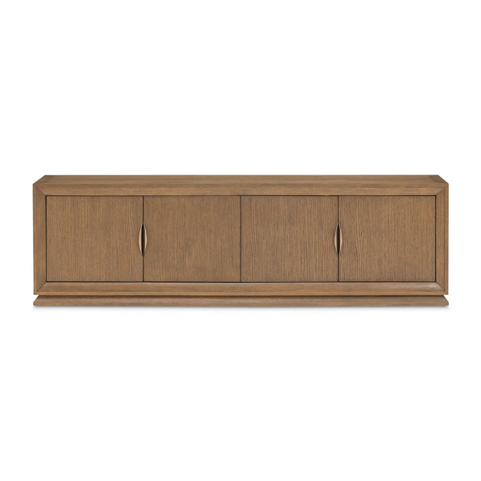 Portrait - TV Console - Sienna Brown Michael Amini