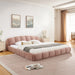Upholstered Platform Bed Frame, Low Profile Floor Bed, No Box Spring Required Home Essentials