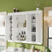 Wall Mounted Medicine Cabinet With Adjustable Shelf - White Hearth and Haven