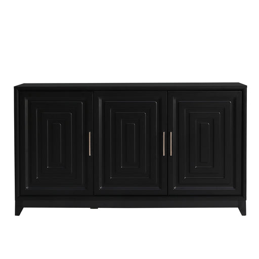 TV Stand, Media Console Cabinet With 2 Spacious Storage Space Hearth and Haven