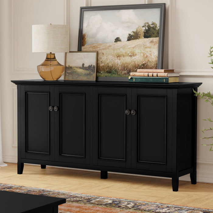 Amherst - 4 Door Storage Cabinet Simpli-Home