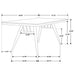 Wes - Rectangular Dining Table - Walnut Furniture Max