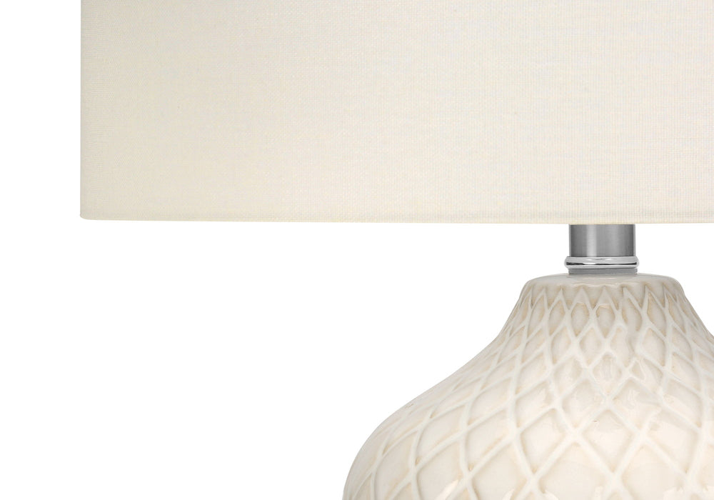 Lighting, Table Lamp, Transitional - Cream