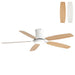 42" Ceiling Fan With Light, Tri Color Dimmable, DC Motor, 5 Blades Daily Nest