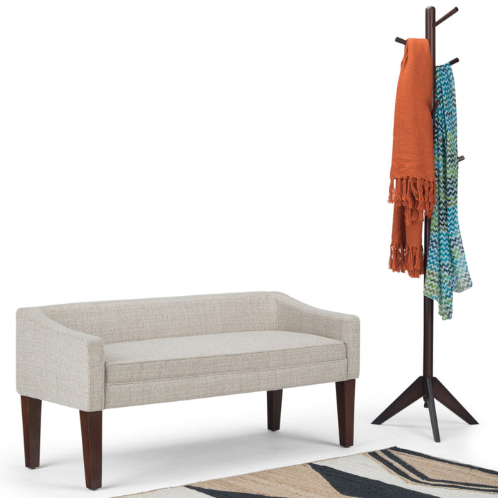 Parris - Contemporary Upholstered Bench Simpli-Home