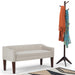 Parris - Contemporary Upholstered Bench Simpli-Home