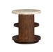 McPherson - Round End Table - Burnt Umber Magnussen Furniture
