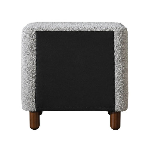 Cleo - Nightstand - Gray Boucle ACME