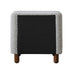 Cleo - Nightstand - Gray Boucle ACME