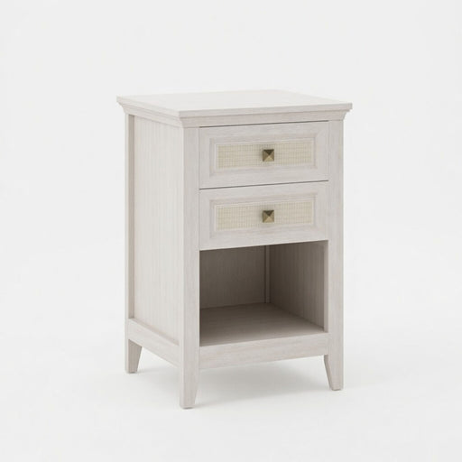 Nightstand With 2 Drawers Bedside Table Home Essentials