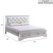 Verona - Bed With LED Accent Lighting, 2 Drawers Glory Furniture