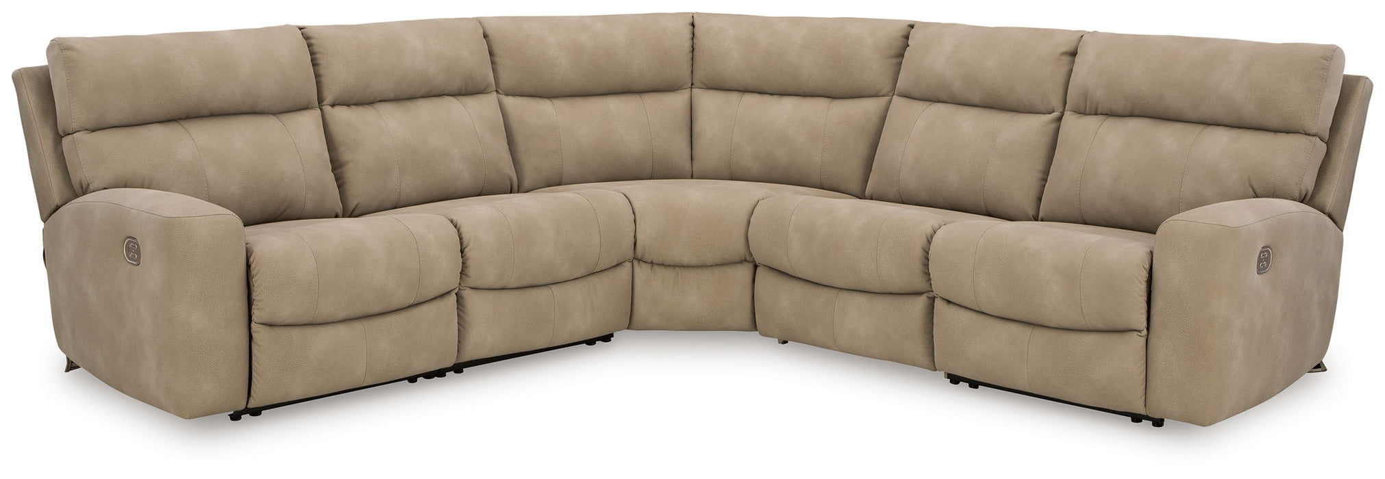 Next-Gen Durapella - 5 Piece Reclining Sectional Signature Design by Ashley®