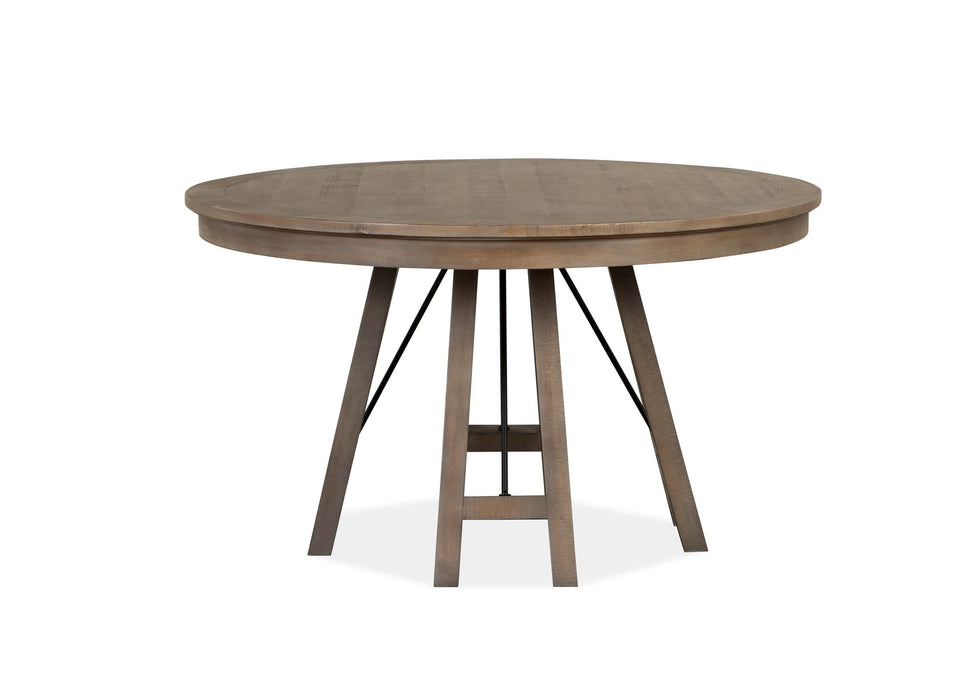 Paxton Place - Round Dining Table - Dovetail Gray Magnussen Furniture