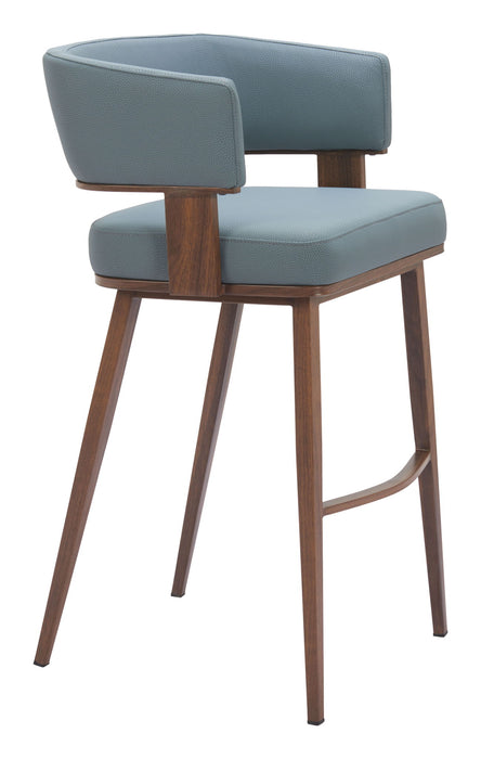 Poise - Barstool - Blue Zuo Modern