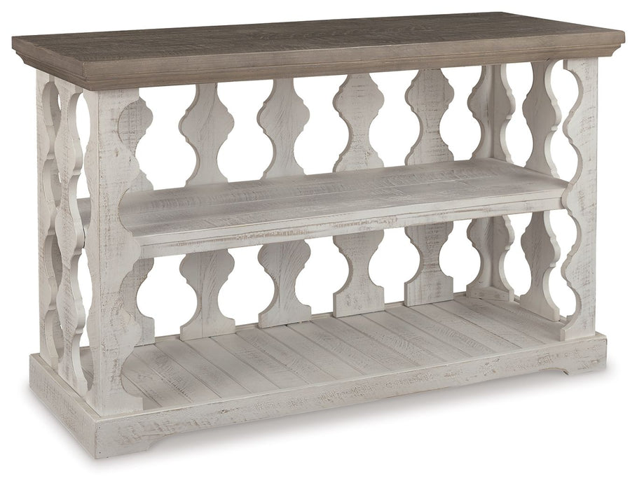 Havalance - Console Sofa Table - Gray / White Signature Design by Ashley®