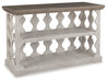 Havalance - Console Sofa Table - Gray / White Signature Design by Ashley®