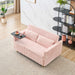 Pull Out Sofa With Movable Tabletop And USB Ports Home Essentials