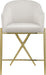 Xavier - Counter Stool with Gold Legs Meridian Furniture