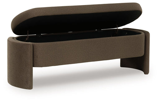 Vavuniya - Storage Bench - Brown Signature Design by Ashley®