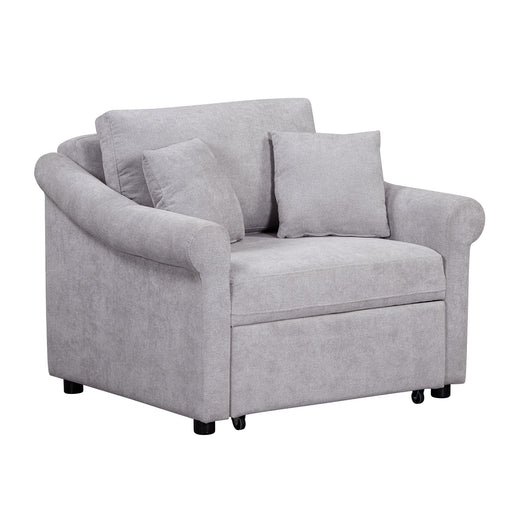 Convertible Sleeper Chair With Adjustable Backrest Hearth and Haven