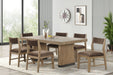 Viera - Upholstered Side Chair (Set of 2) - Natural Oak New Classic