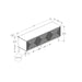 TV Stand, Storage Cabinet Console With Adjustable Shelf And Cable Management - Walnut 8th Street