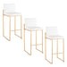 Fuji - Contemporary Design High Back Barstool Lumi Source