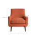 Accent Chair Upholstered With Legs - Burnt Orange JLA