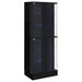 Gilbert - 4 Door LED Curio Display Cabinet Furniture Max