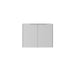 Floating Bathroom Vanity Cabinet With Soft Close Double Doors, Spacious Interior Storage, Wall Mounted, Cabinet Only Home Essentials