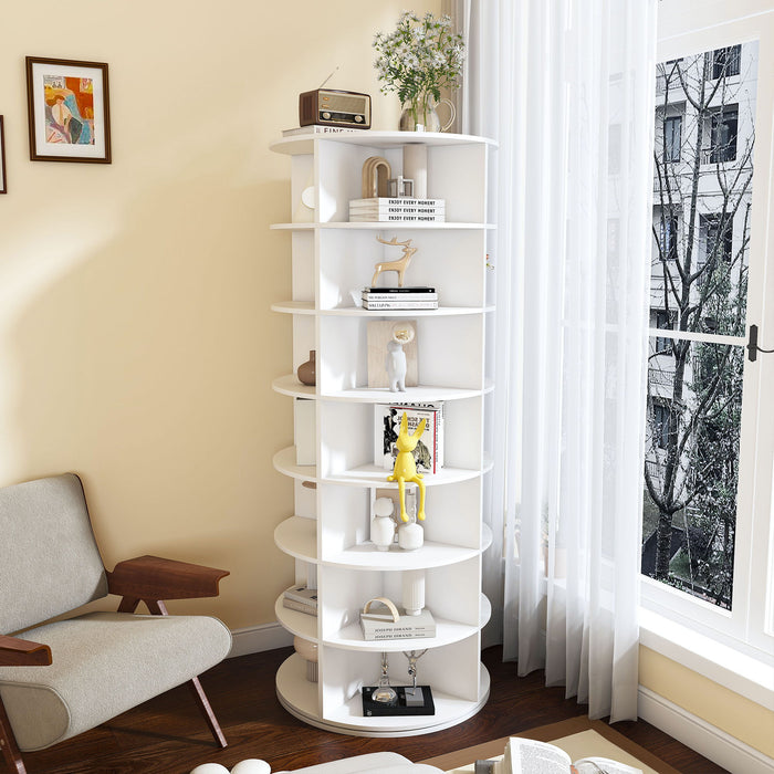 Rotating Shoe Rack Tower Home Essentials
