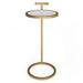 Brook - C Side Table - White / Gold Simpli-Home