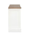Kingston - Credenza - Whisper White And Cerused Nutmeg Magnussen Furniture