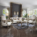 Dresden II - Coffee Table - Gold Patina & Bone ACME