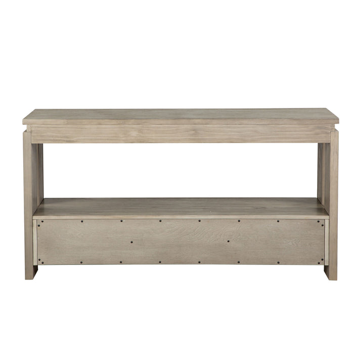 Conrad - Rectangular Sofa Table - Stone Harbor Gray Magnussen Furniture