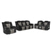 Cruiser - Power Reclining Set With LED Lighting Matrix Furniture Group