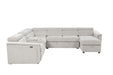 Harvey - Power Recliner Sectional Sleeper - Beige Matrix Furniture Group