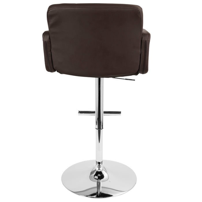 Stout - Contemporary Adjustable Barstool With Swivel